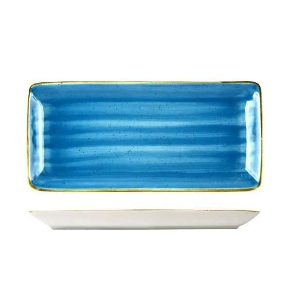 Vassoio Java Aqua Blu di Sango 25x10 cm. (6 Pz.)