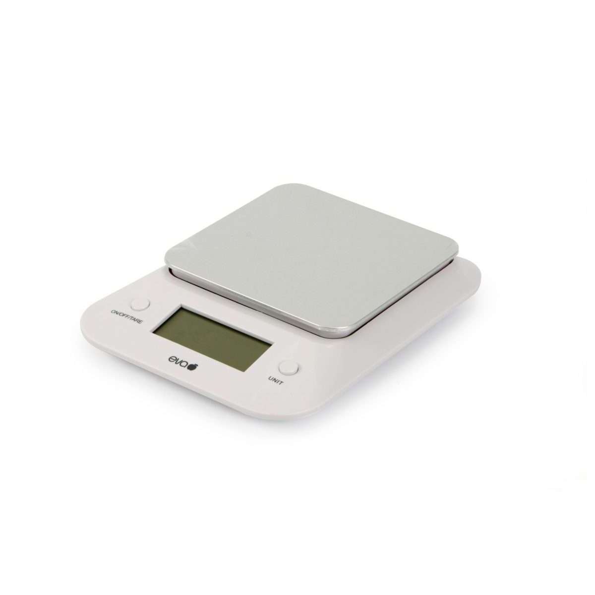 bilancia cucina digitale 1g-3kg bianca base alluminio 033418