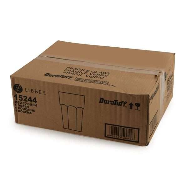 gibraltar beverage confezione 12 bicchiere cl 41 in vetro temperato impilabile - immagine 3
