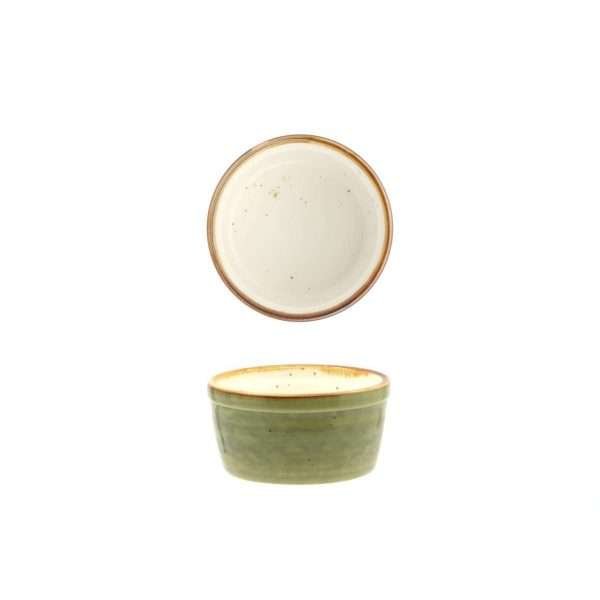 just-ramequin cm.9,5 verde 6681h-3.75-c401