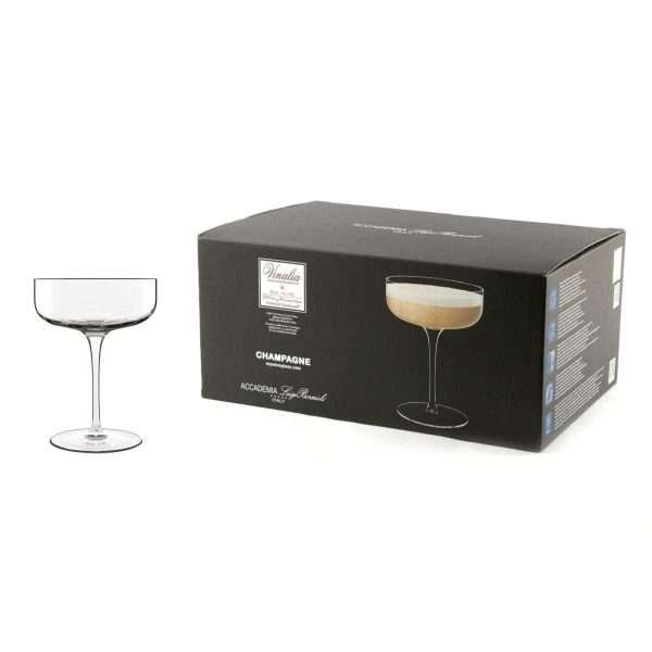 vinalia - cf.6 calici champagne cl.30 h.14,2 cm.10,5 - immagine 3