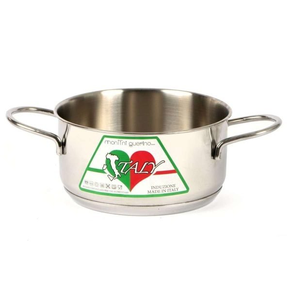 italy - casseruola inox 18-10 2m cm.16 40332 per induzione
