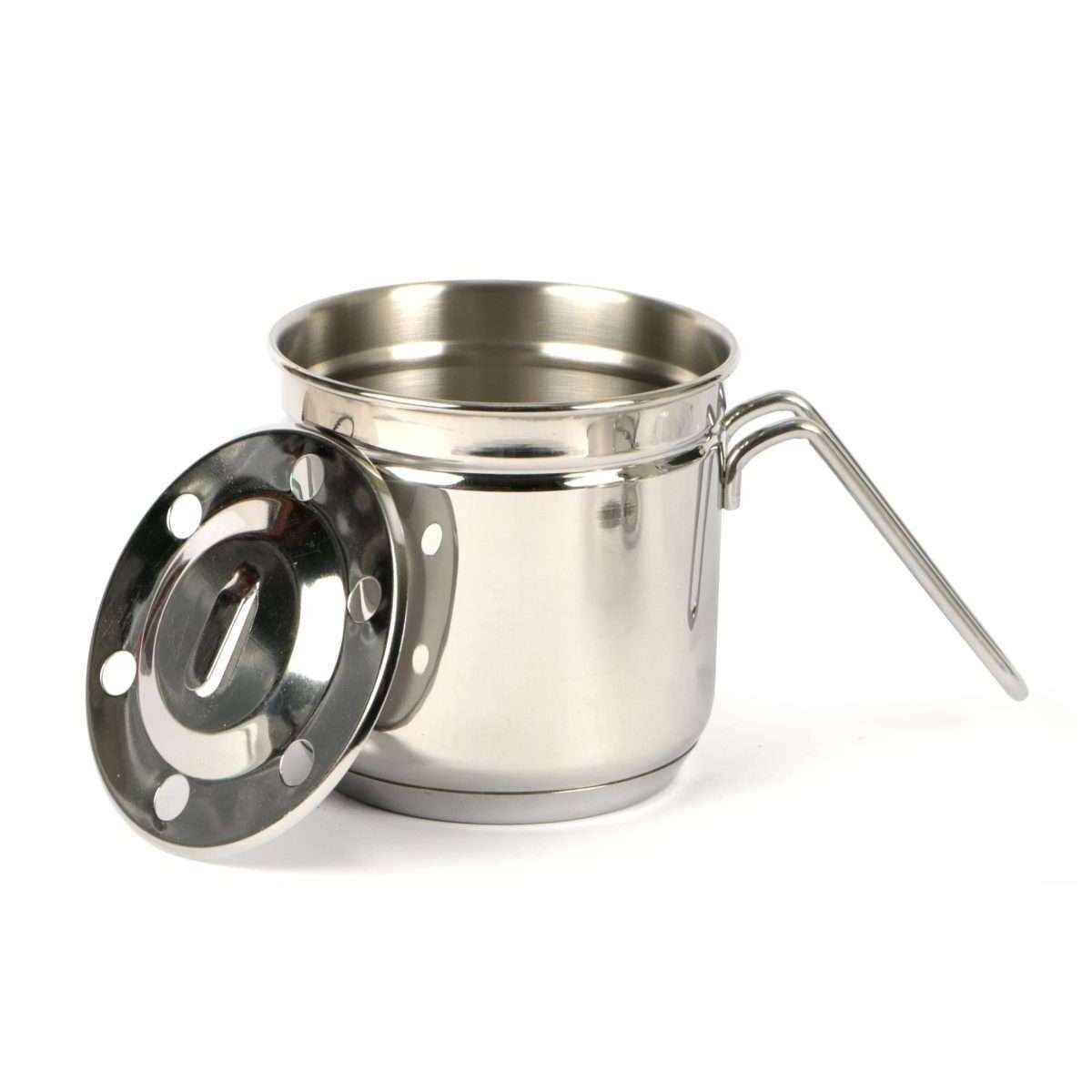 I PICCININI BOLLILATTE IN ACCIAIO INOX 10 CM - Casabella