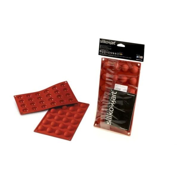 classic silic-stampo 24 semisfere cm 3 h 1,5   sf006 - immagine 2