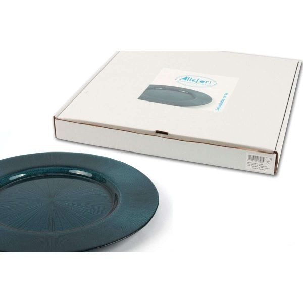 sottopiatto blu petrolio cm 32,5 arda - immagine 2