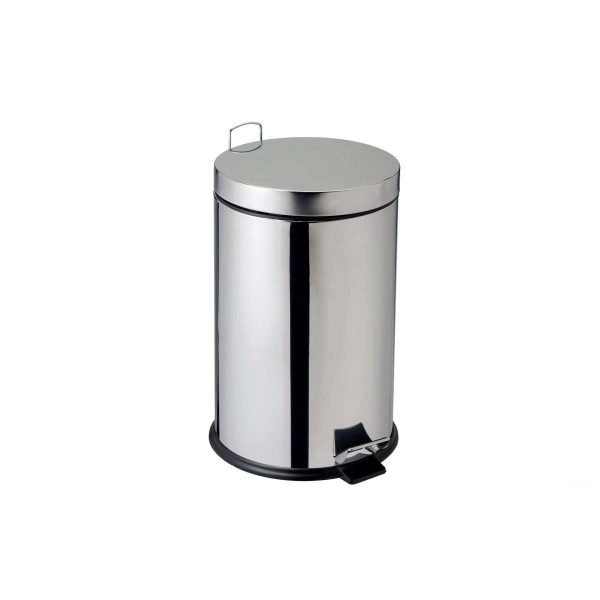 bin 304-pattumiera a pedale inox aisi 304 brillante 20l cm 27 h 44   906720